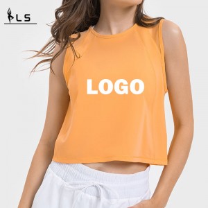 SC10245 요가 체육관 피트니스 운동 탱크 조끼 탑 의류 요가 탱크 탑 여성 맞춤