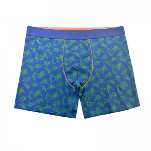 패션 풀 프린트 일반 색상 속옷 남자 \\\\ \'의 크리스마스 복서 브리프 브리핑 편안한 부드러운 남자 속옷 사용자 정의